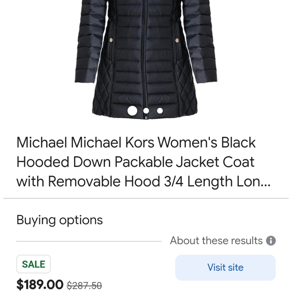 Michael kors coat
